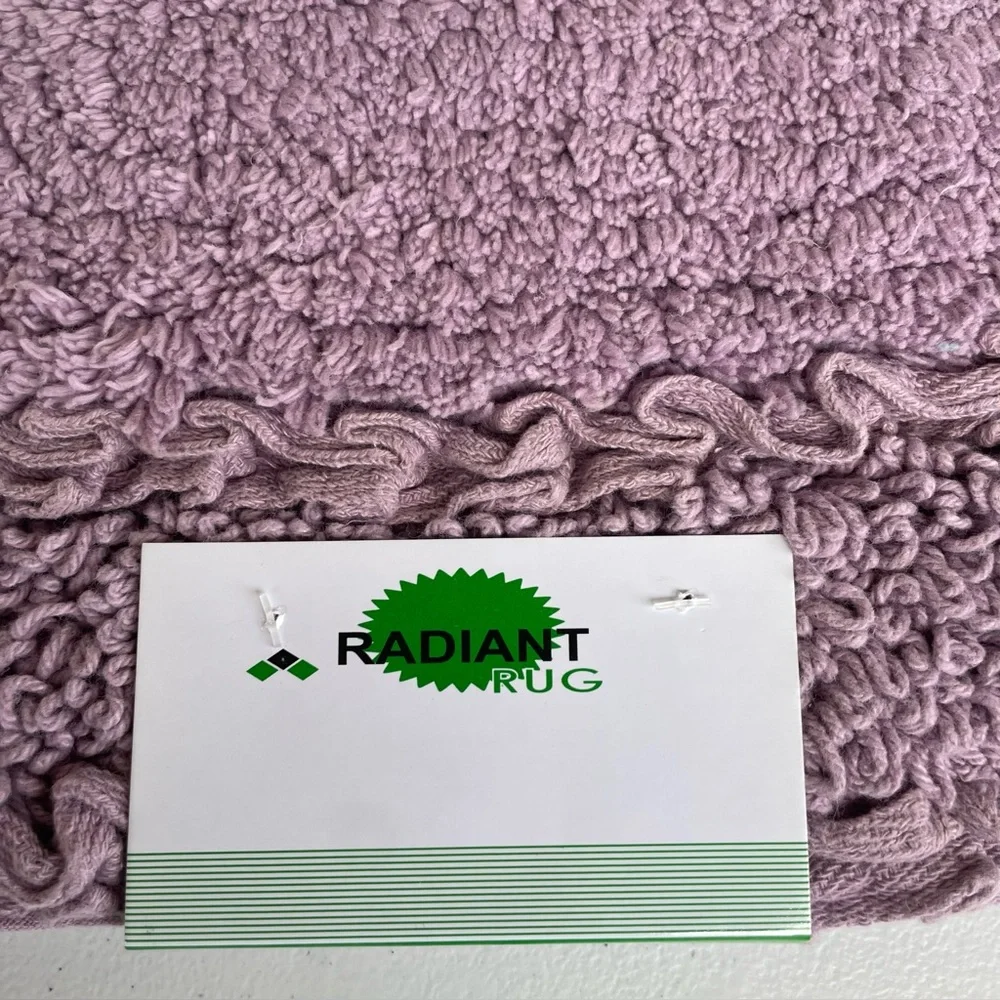 Home Weavers Double Ruffle Bath Rug Mat 17